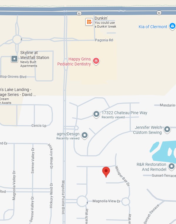 17421 Woodfair Dr map