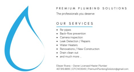 Premium Plumbing Solutions Logo